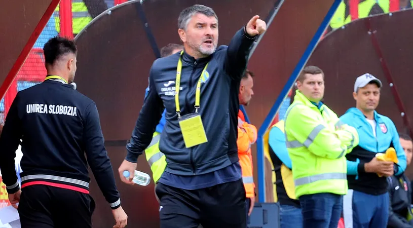 Ce se va întâmpla cu Unirea Slobozia dacă va promova în SuperLiga. Reacția lui Adrian Mihalcea
