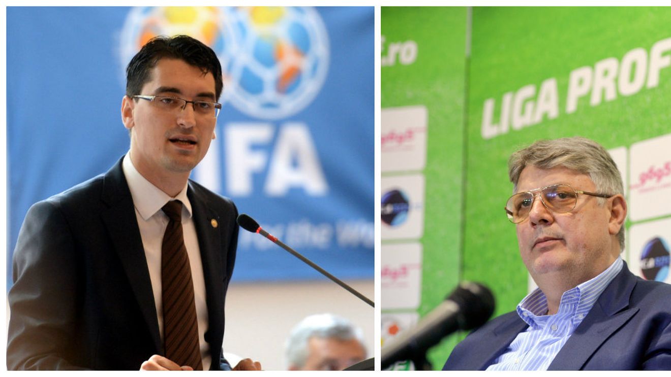 Păruială la vârf în Adunarea Generală a FRF. Răzvan Burleanu și Gino Iorgulescu se acuză reciproc pe tema rentei viagere a lui Mircea Sandu. "Unul dintre cei doi președinți, al FRF sau al LPF, minte. Vinovatul riscă închisoarea"