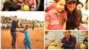 VIDEO & FOTO Față în față cu Fetele de Aur ale României! Halep și Cîrstea: "Banii nu sunt importanți. Tenisul e pe primul plan!"