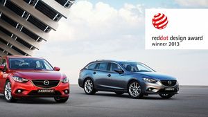 FOTO Mazda6 a câștigat renumitul premiu "red dot", pentru design