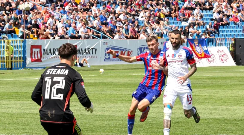 Steaua nu a câștigat la Oradea, iar Daniel Oprița s-a supărat din cauza programării: ”Mai multă înțelegere. Am făcut 10 ore cu autocarul.” Antrenorul, supărat de criticile legate de ”banii publici”