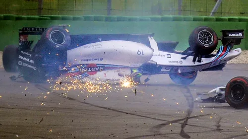 IMAGINEA ZILEI | Accident teribil suferit de Felipe Massa pe circuitul de la Hockenheim