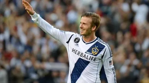 Clubul LA Galaxy va construi o statuie în cinstea lui David Beckham