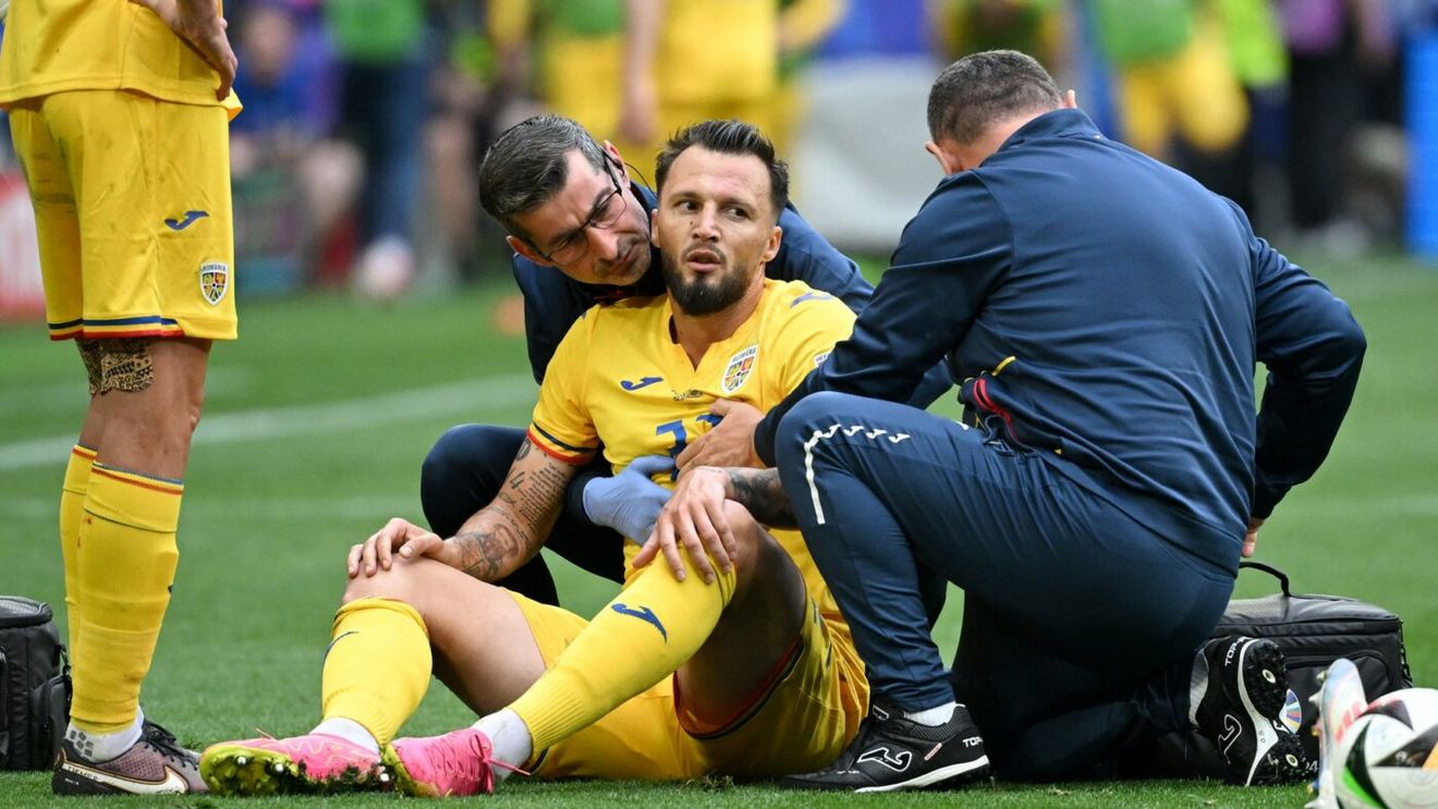 Un celebru jurnalist olandez, fost fotbalist, detonează bomba după ce Dumfries l-a scos din joc pe Mogoș în România - Olanda 0-3: „Intervenție de cartonaș roșu!”