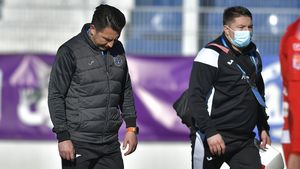 Ilie Poenaru, contrariat de „scurtcircuitul” Clinceniului cu UTA: „A fost cel mai bun joc al nostru de când a început returul, dar, din păcate, fotbalul se joacă pe goluri”