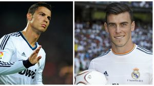 SUPER FOTO: Momentul așteptat de toți fanii Realului. Bale și Ronaldo, pentru prima dată față în față