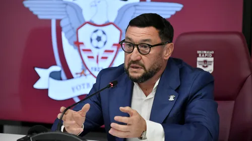 Viorel Moldovan visează ca Rapid să fie la „masa bogaților” alături de rivala FCSB: „Ține trena fotbalului românesc”
