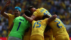 Nicolae Stanciu, cel mai frumos gol de la EURO: șut fabulos și mingea se duce direct în vinclu, iar România deschide scorul cu Ucraina. VIDEO