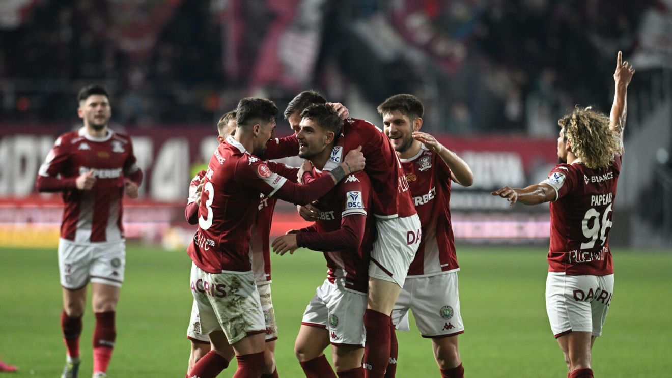 Rapid - Oțelul 2-1, în etapa 24 din Superliga. Giuleștenii administrează primul eșec pe teren străin trupei lui Dorinel Munteanu!