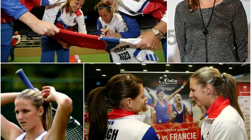 VIDEO | Mășinăria de autografe. Campioanele din Fed Cup arată lumii cum se întâmpină fanii la meciuri înaintea semifinalei cu Franța