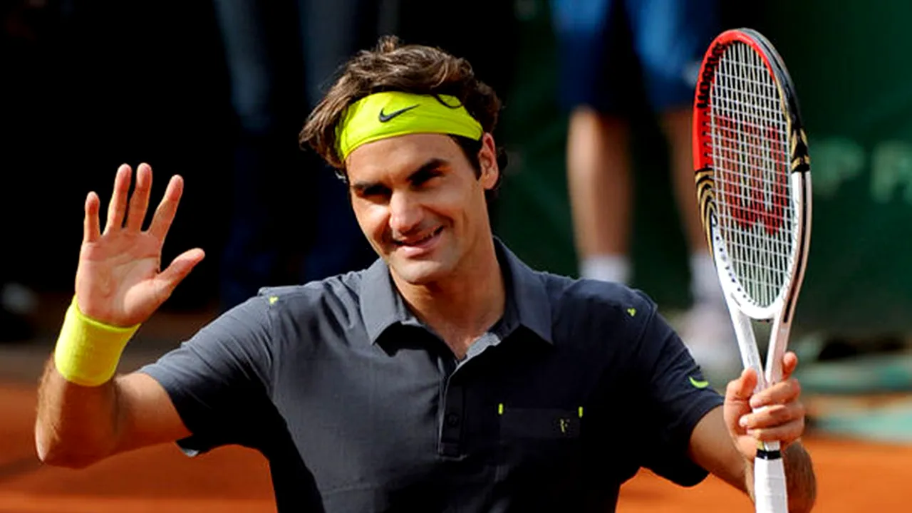 Roger Federer, primul semifinalist la Roland Garros