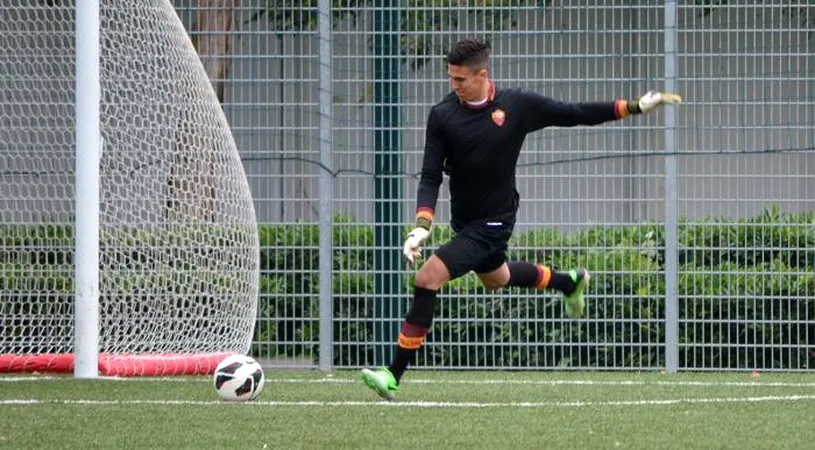 Ionuț Pop, titular în meciul AS Roma - Manchester City, scor 0-4, din Liga Campionilor la tineret