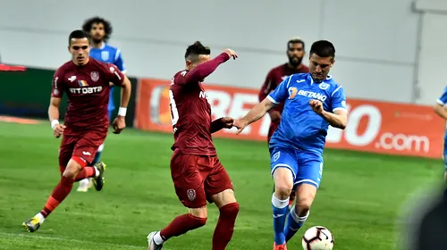 Pe gustul lui Dan Petrescu. CFR Cluj s-a mulțumit cu o remiză la Craiova, 0-0. Cronica partidei de pe „Oblemenco”