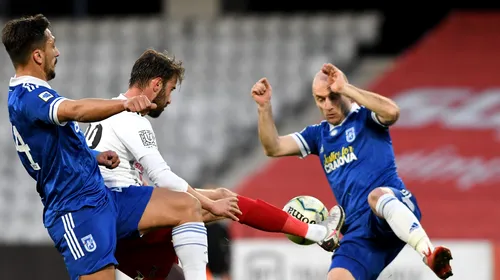 ”U” Cluj refuză să moară! 1-0 cu ”FC U” Craiova și bătălia pentru play-off ”explodează”