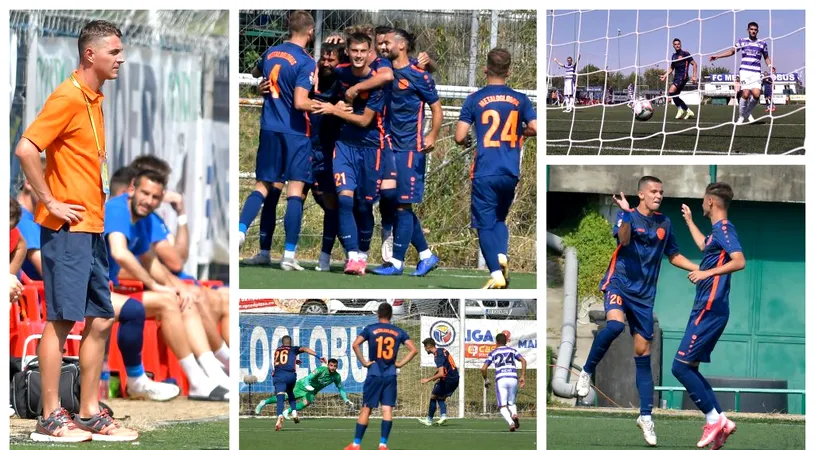 Metaloglobus a ”dormit” în prima repriză din Pantelimon, dar s-a trezit și a învins-o la scor pe Poli Timișoara. Nicolae Grigore: ”Acest meci îmi dă mari speranțe”