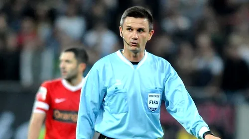 Cristian Balaj va arbitra partida Esbjerg – Standard Liege din Europa League