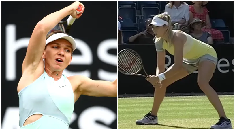 Simona Halep merge în semifinale la Birmingham după o nouă victorie în minimum de seturi! Avem două românce în „careul de ași