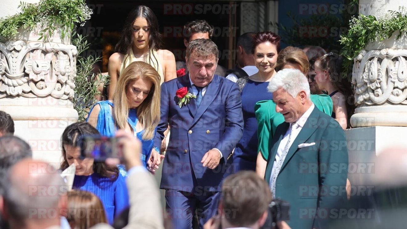 Gică Hagi, suflet de rege! Ce gest a făcut pentru o bătrânică nevoiaşă, chiar la ieşirea din biserica unde s-a măritat Kira Hagi