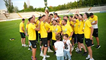 Nimic surprinzător în Liga 4 București. Cu fotbaliști care au adunat sute de meciuri în primele două ligi, ACS Omega Sport a câștigat titlul la pas