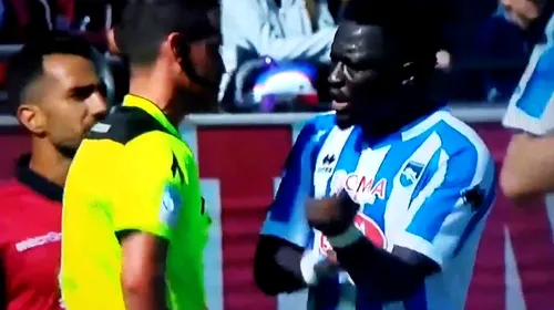 Sulley Muntari și-a făcut singur dreptate! VIDEO Fratele lui Muniru a ieșit pur și simplu de pe teren. Dialog incredibil cu arbitrul: „Tu îi auzi!? Oprește meciul!” Reacția centralului l-a făcut pe ghanez să plece direct la vestiare