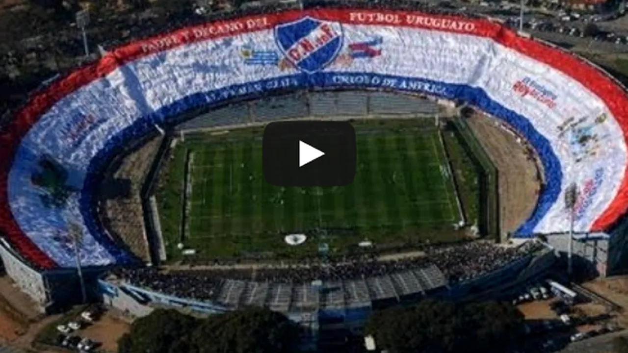 Impresionant! Fanii lui Nacional au arborat cel mai mare steag văzut vreodată pe un stadion. VIDEO