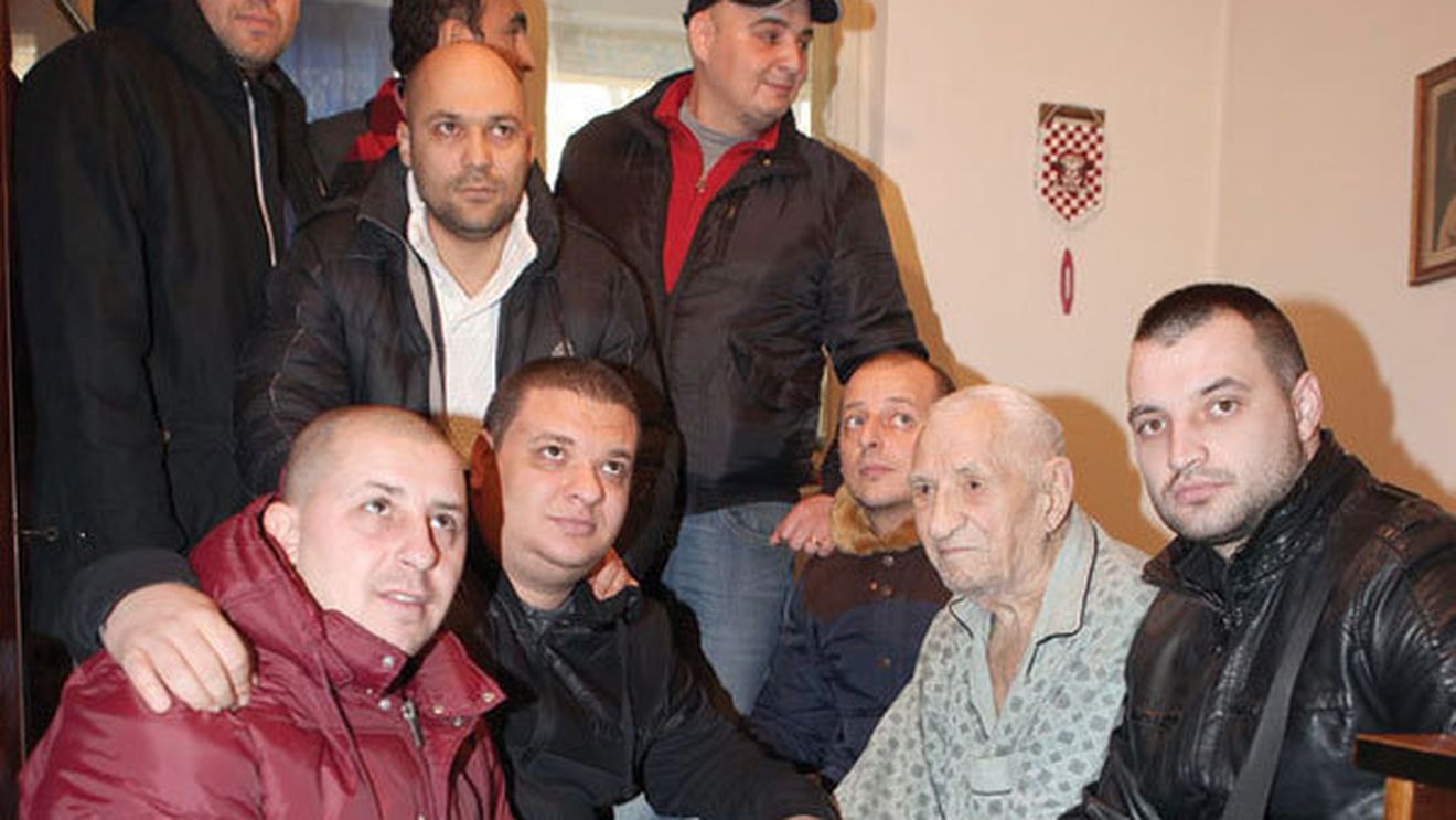 FOTO:** Gest emoționant făcut de fanii Rapidului la început de an