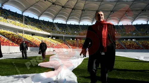 Gigi Becali și Mircea Sandu, în INSPECȚIE pe Național Arena!** Patronul Stelei e încântat: „Mitică, vino și tu aici! Ia zi, mai pierdem cu 3-0?”