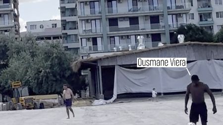 Ce mai face Ousmane Viera, după ce a rămas liber de contract. Fundașul, surprins la plajă în Mamaia | FOTO & VIDEO EXCLUSIV