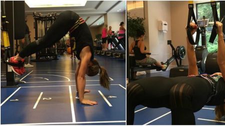 FOTO | Simona s-a dezlănțuit în sala de forță. Halep trage tare înaintea Turneului Campioanelor: "Haideți să muncim puțin!"