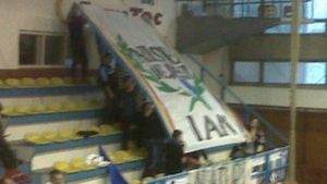 VIDEO Nu se întâmplă doar la fotbal!** La meciul de volei dintre Remat Zalău și Unirea Dej arbitrii au fost la un pas să fie linșați