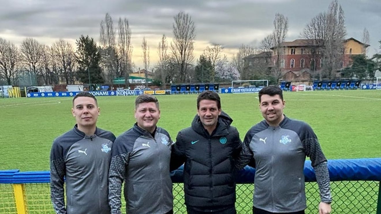 Experiență de neuitat pentru trei antrenori români cu Cristi Chivu în Italia! Deviza care i-a marcat când au ajuns la Internazionale Milano: „Pregătim în primul rând personalități, apoi fotbaliști”