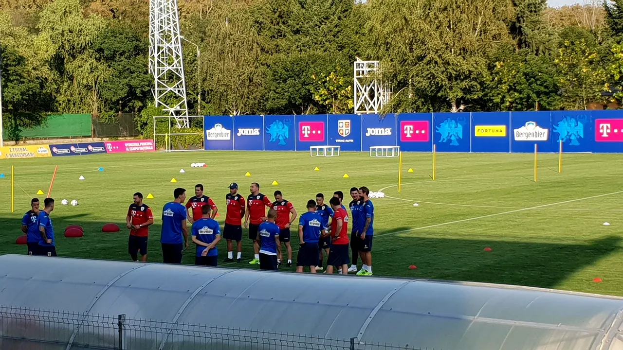 VIDEO | Contra a condus primul antrenament înainte de debutul în Liga Națiunilor! 10 jucători s-au prezentat la Mogoșoaia, unde au fost întâmpinați de fani. Un tricolor e out din ședința de pregătire