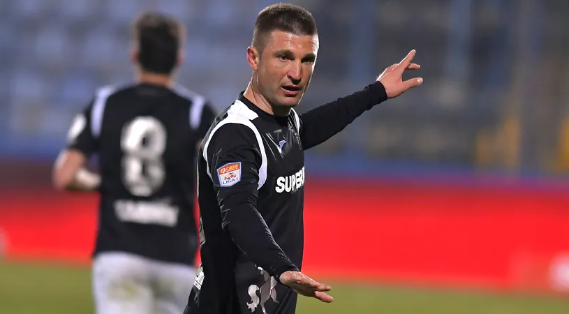 Andrei Cristea vrea să mai joace un an în Liga 1. Atacantul exclude posibilitatea de a continua la Poli Iași ca fotbalist, în Liga 2