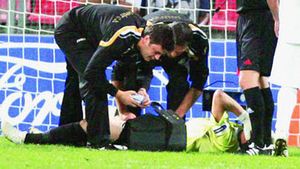 Nemții le-au umplut infirmeria!** Rusescu stă o lună, iar Arlauskis două săptămâni