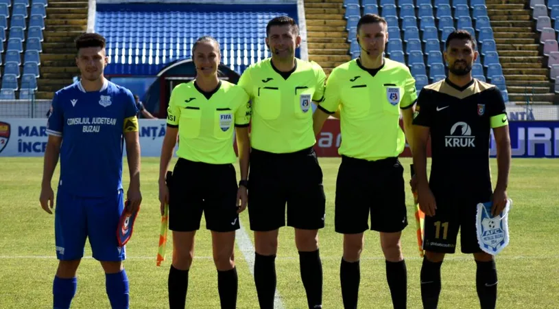 Tunurile pe arbitraj! Metalul Buzău acuză un penalty neacordat și o eliminare încasată pe nedrept în partida cu Chindia. Valentin Stan: ”Domnul Robu e plin de exces de zel”