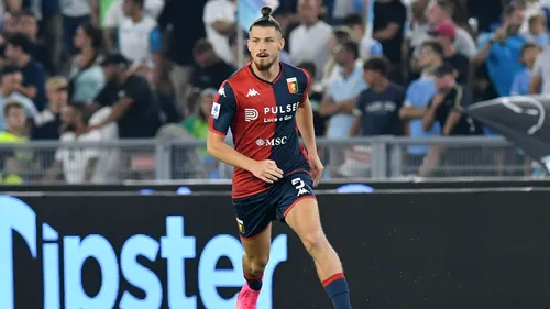 Campioana Italiei a tremurat în fața echipei lui Radu Drăgușin, integralist la Genoa! Nou-promovata a condus-o pe Napoli cu 2-0: cât s-a terminat meciul