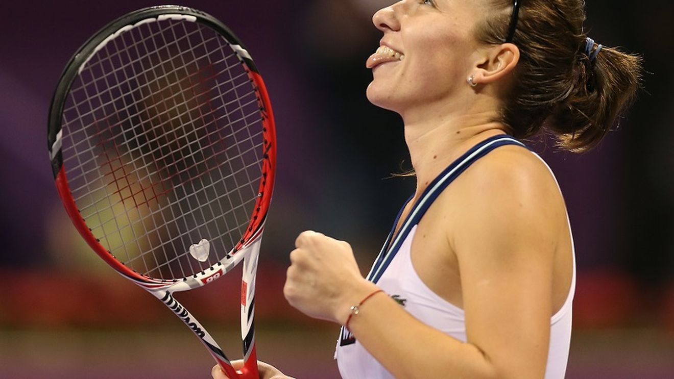 "Fantoma" Șarapovei. Finala cu Pliskova i-a adus aminte Simonei de primul meci contra rusoaicei: "Mi-am spus că îi ajung până la jumătate". De ce nu se mai teme de jucătoarele extrem de înalte