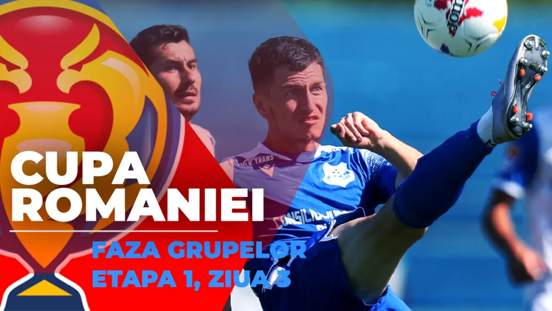 Cupa României, faza grupelor | Metalul Buzău execută U Craiova în Crâng, Sănătatea Cluj a evoluat încântător în fața Farului, dar a ratat victoria pe final. Toate rezultatele din etapa 1 și cele patru clasamente