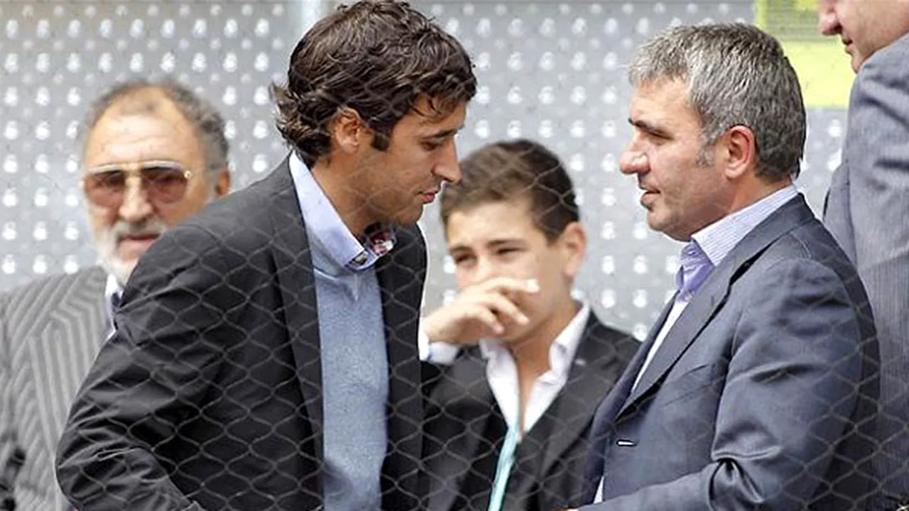 FOTO **Hagi, Raul și Higuain la Masters-ul de la Madrid