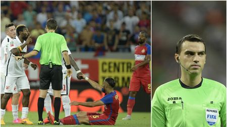 ANALIZA ARBITRILOR, ET. a 5-a | Fapt mai rar întâlnit: toți arbitrii primesc notă de trecere. Hațegan putea acorda un penalty pentru Steaua, dar faza a fost greu de apreciat