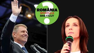 Vom avea România sportului bine făcut? Campionii își întreabă președintele. Umorul Andreei Răducan și Santa Klaus Iohannis: "Ce cadouri ați pregătit pentru sport și sportivi?" | VIDEO