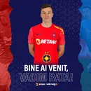 OFICIAL | Vadim Rață a semnat cu FCSB! Care este suma de transfer și ce procent are FC Voluntari la revânzare | FOTO