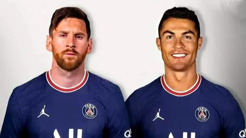 Fratele emirului din Qatar aruncă piața transferurilor în aer: imagine cu Cristiano Ronaldo lângă <i class='ep-highlight'>Leo</i> <i class='ep-highlight'>Messi</i> în tricoul lui PSG! | FOTO