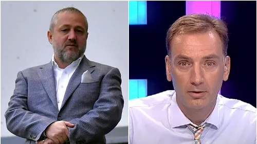 Mihai Rotaru, ironie la adresa lui Radu Naum, în direct, la TV: „Am același sentiment ca dumneavoastră când pierde FCSB, adică deznădejde!”