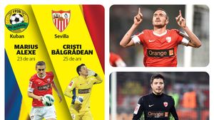 Dinamo, aproape de a se despărți de Bălgrădean și Alexe. "Câinii" i-au găsit înlocuitor vârfului în Ucraina