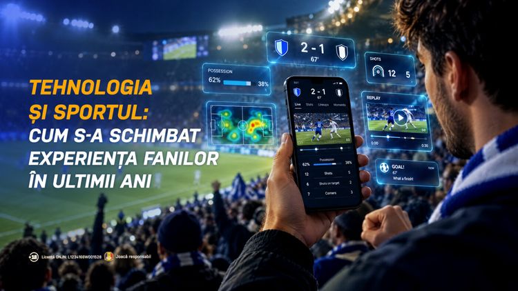 (P) Tehnologia și sportul: Cum s-a schimbat experiența fanilor în ultimii ani?