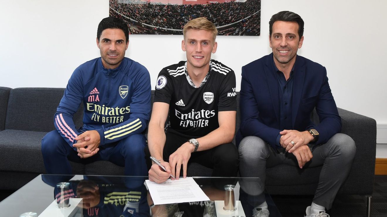 Portarul islandez Alex Runarsson a ajuns la Arsenal înaintea meciului cu România, din barajul pentru Euro! Mikel Arteta este încântat: „Așteptăm cu nerăbdare să-l vedem!” | VIDEO