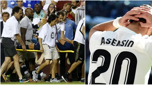 OFICIAL | De ce le-a fost frică, nu au scăpat. Real Madrid a anunțat cât de gravă este accidentarea lui Marco Asensio: „Va fi supus unor intervenții chirurgicale”