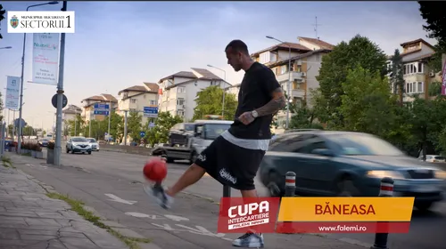 VIDEO | Rabona lui Denis. Cum l-a convins Nana Falemi pe Alibec să participe la promoul Cupei Intercartiere: „Am amânat filmările două zile”