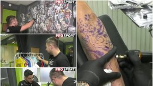 El tatuează fotbaliștii din România: „Florinel Coman e cel mai rezistent la durere, dar a stat cu spatele în frigider”. Pasiunea neștiută a lui Adrian Ilie: „Nu se aștepta nimeni” | VIDEO EXCLUSIV